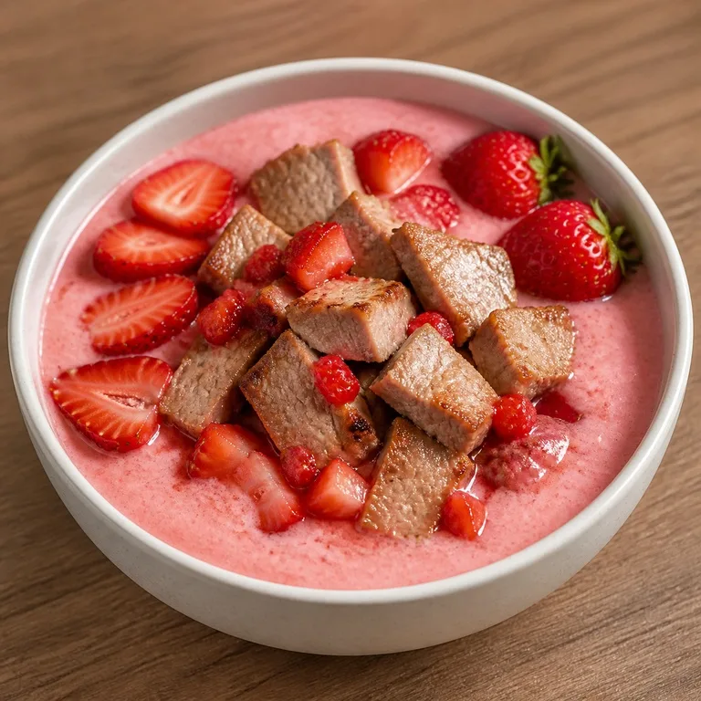 Strawberry Dwaejisweg Smoothie