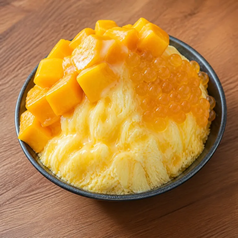 Mango Bubblepeu Roast Smoothie