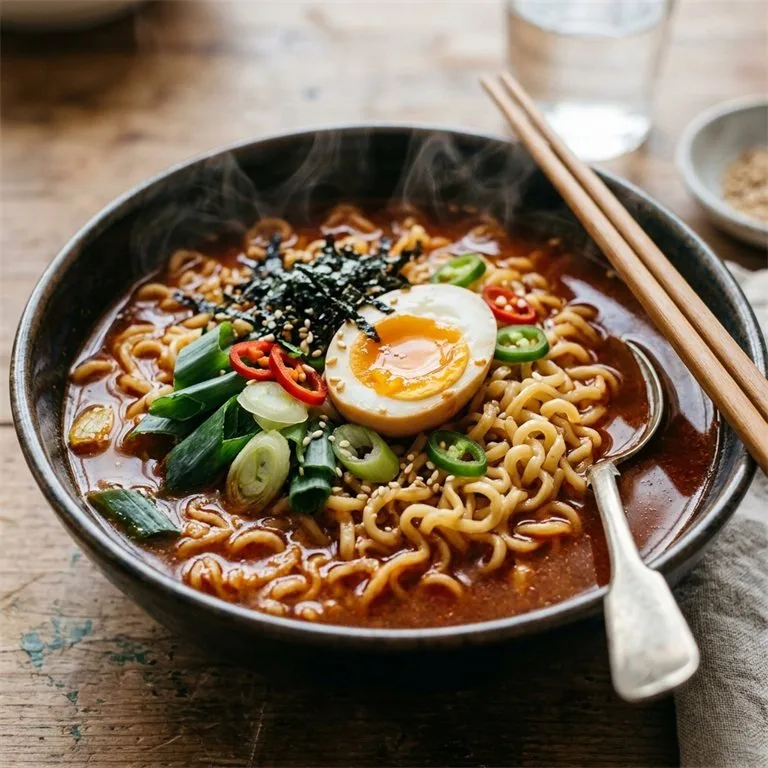 꼬불라면