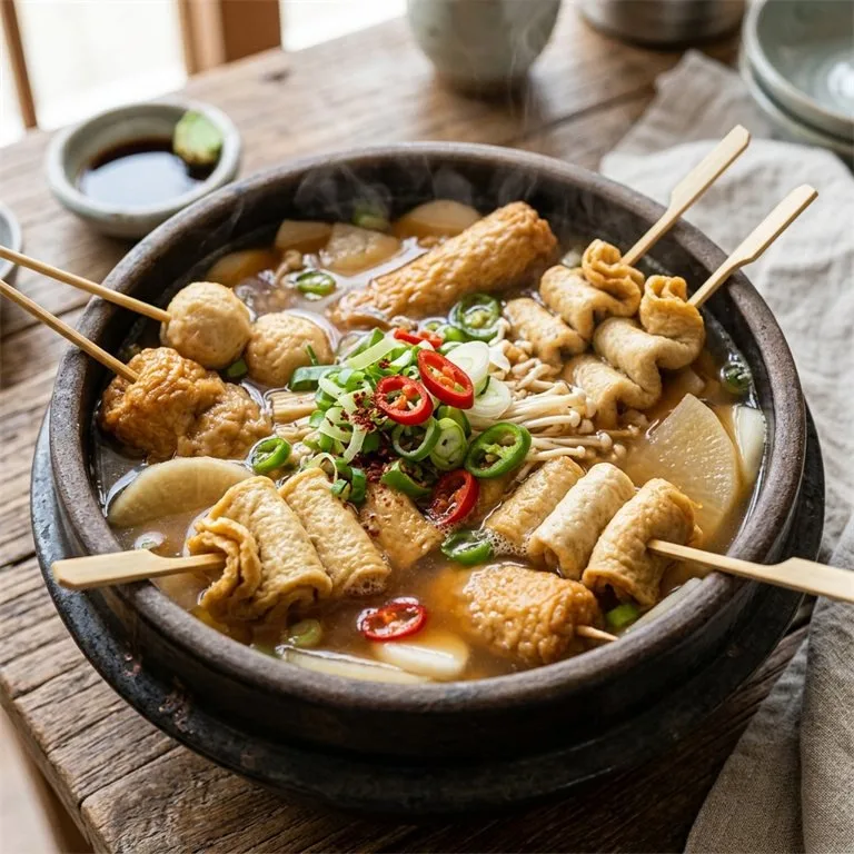 ซุปโอเด้งเสียบไม้