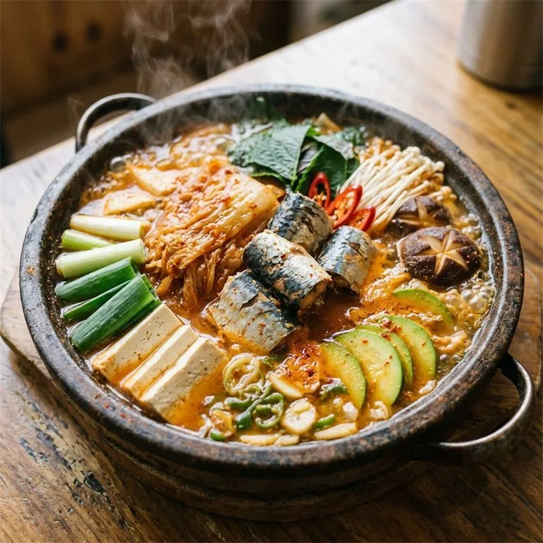 หม้อไฟกิมจิปลาซันมะ
