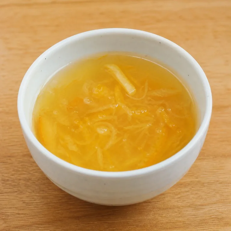 A refreshing drink with Yuzu juice.