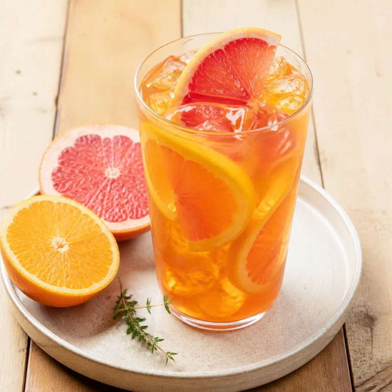 Trà Cam Bưởi Đá