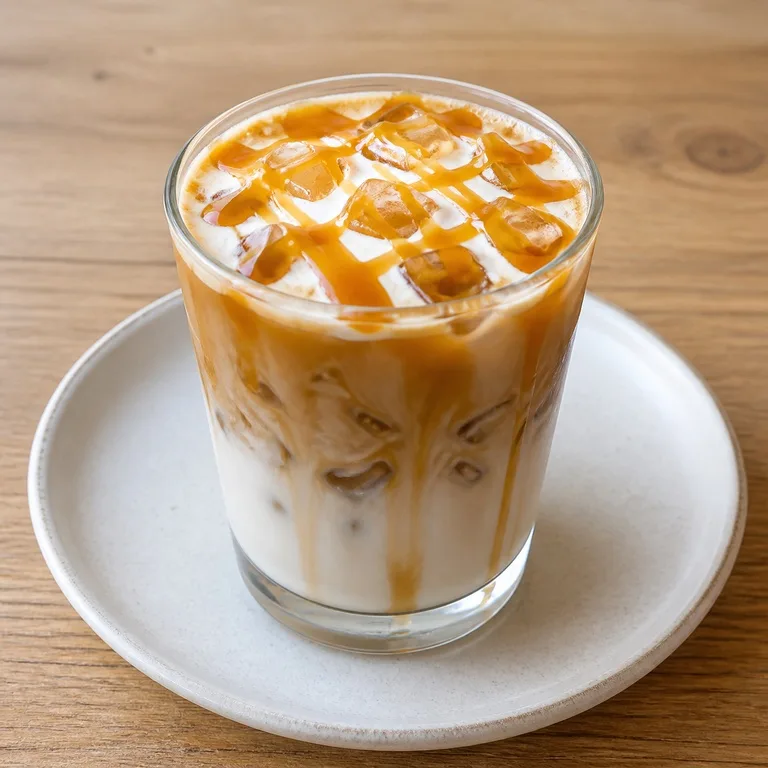 카라멜마끼야또아이스커피