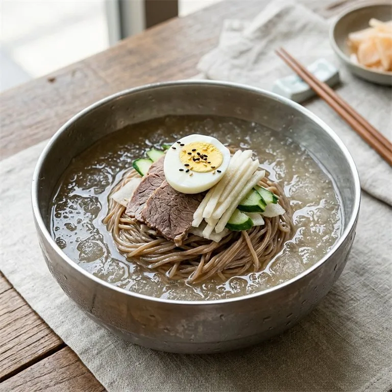 Naengmyeon sari