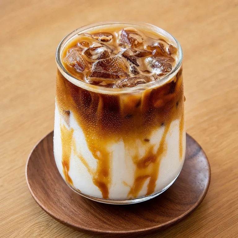 콜드브루카라멜마끼아또커피