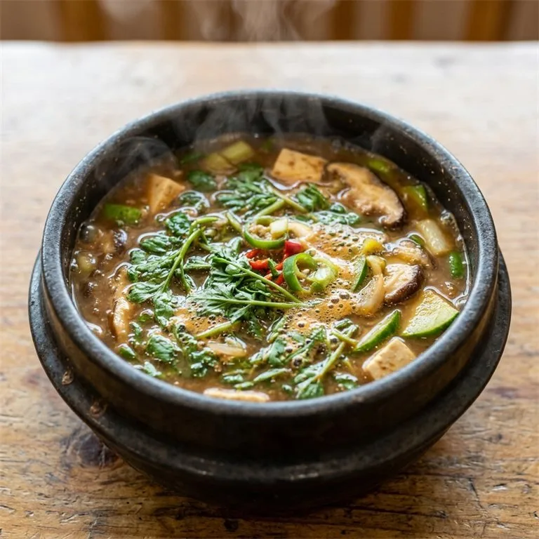 Naengi doenjangjjigae