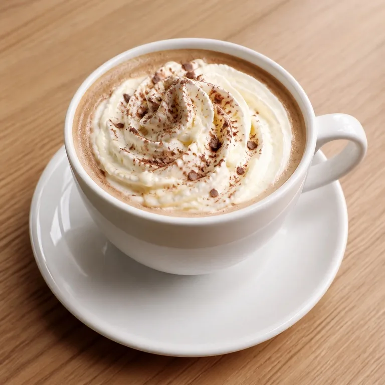 ไวท์ช็อกโกแลตมอคค่าฮอตกาแฟ