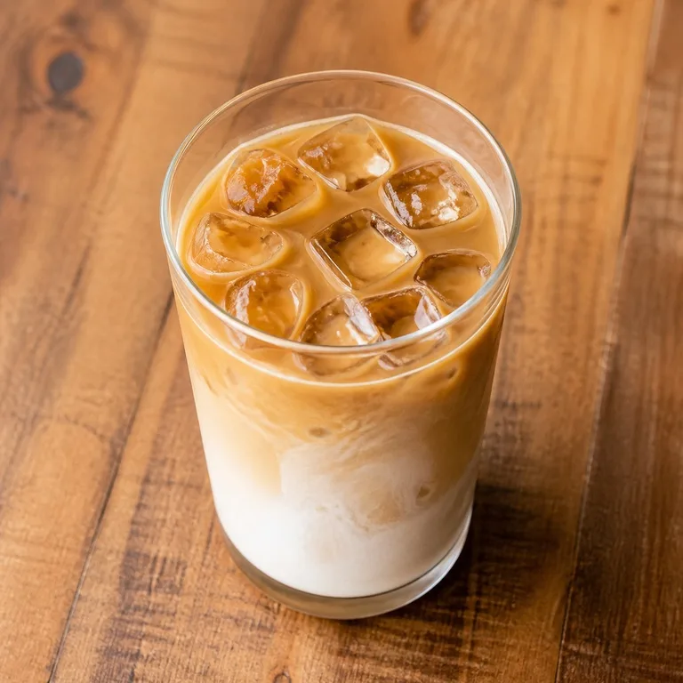 ดีแคฟกูลลาเต้ไอซ์กาแฟ