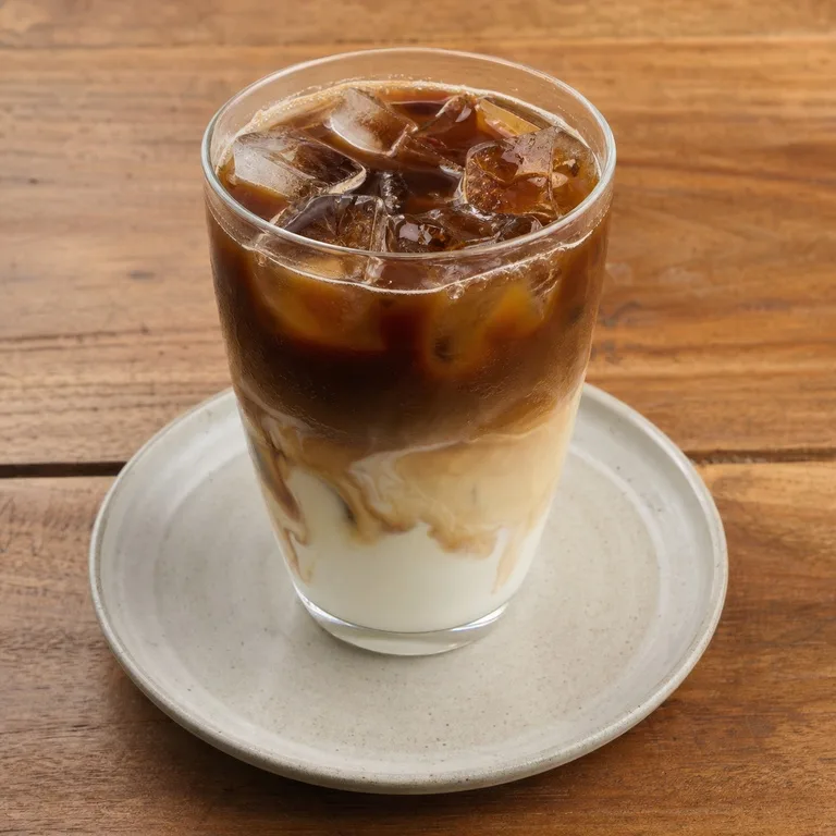 ดีแคฟโดลเชโคลด์บรูลาเต้ไอซ์กาแฟ