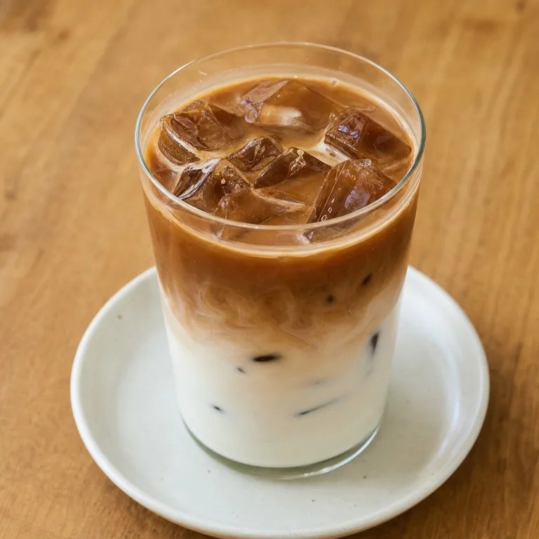 ดีแคฟวานิลลาลาเต้ไอซ์กาแฟ