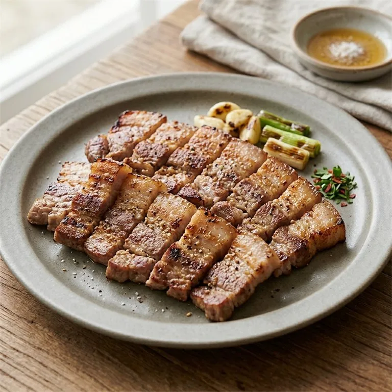 Nokdon saeng samgyeopsal