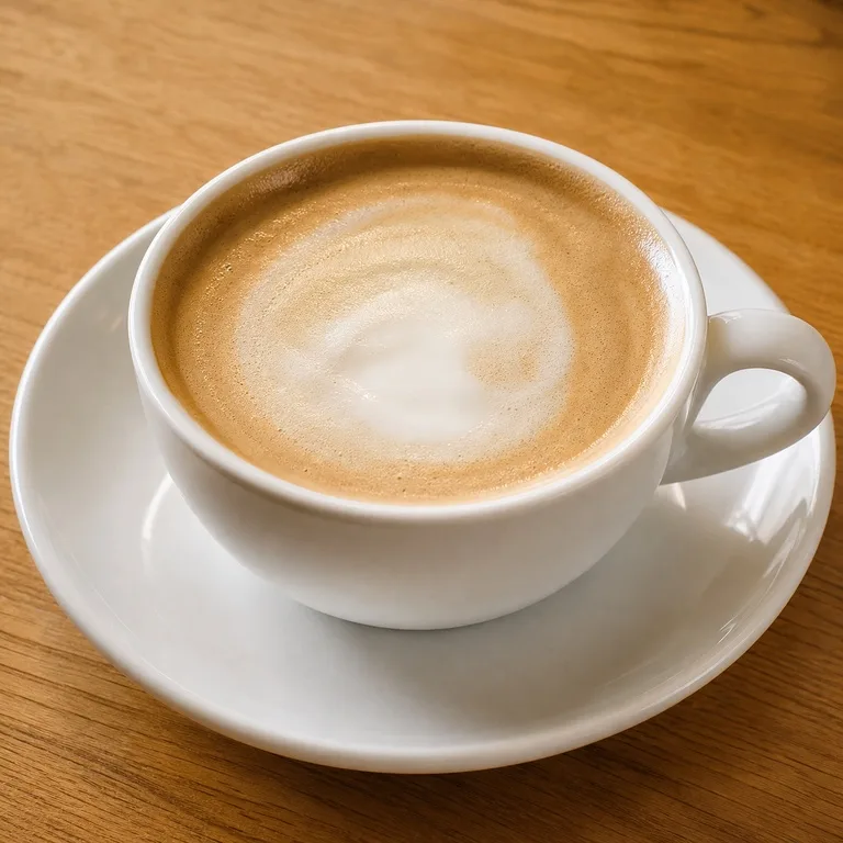 Kopi Panas Latte Susu Kental