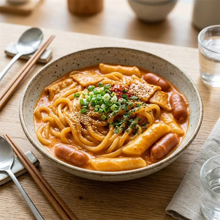 บะหมี่โรเซ่ต็อกบกกี