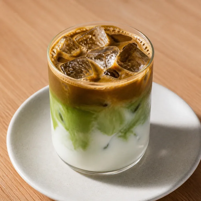 Es Kopi Latte Teh Hijau