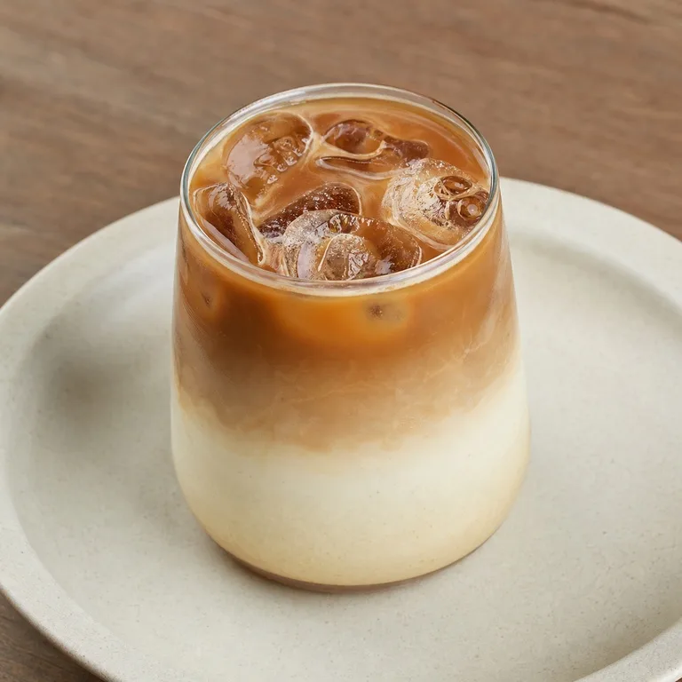 วานิลลาบีนโกลดือนลาเต้ไอซ์กาแฟ