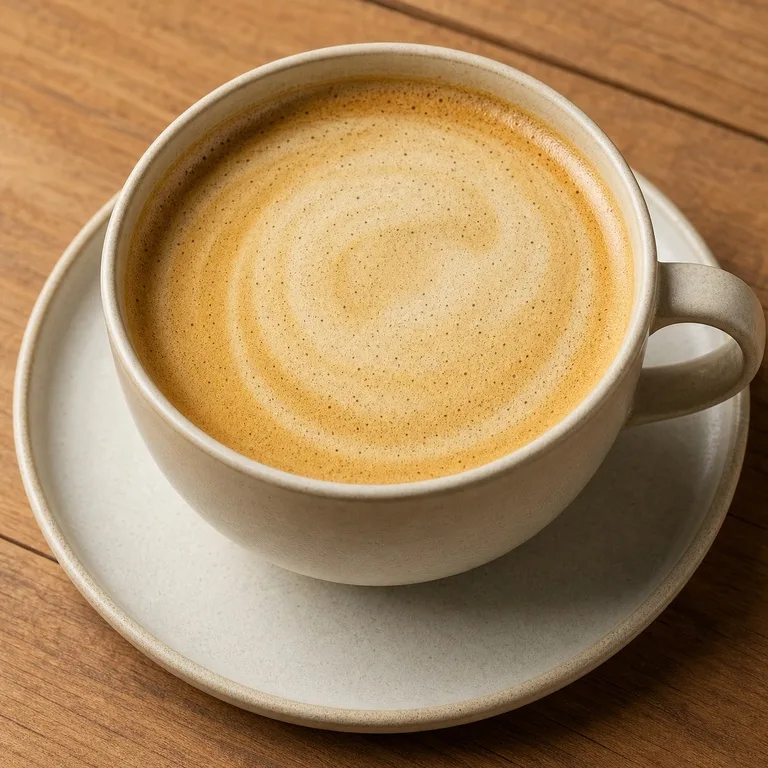วานิลลาบีนโกลดือนลาเต้ฮอตกาแฟ