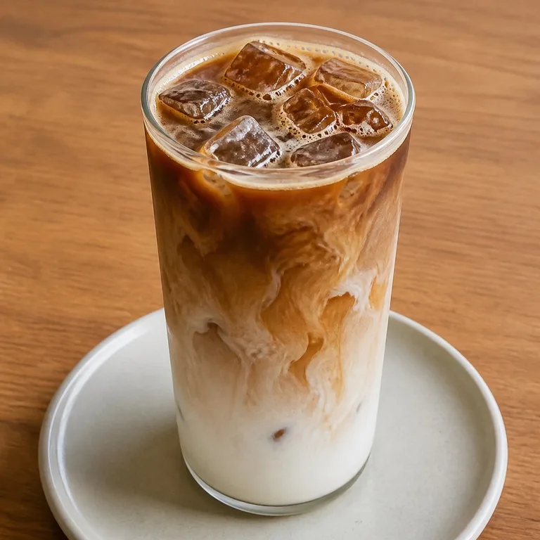 บีกบานาวานิลลาลาเต้ไอซ์กาแฟ