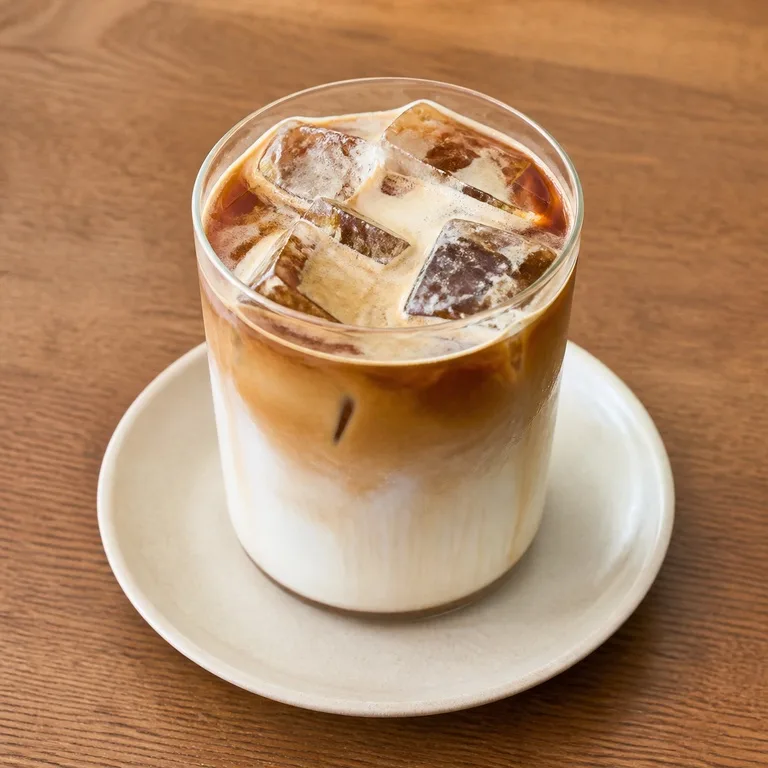 สืออวีทีโสกือมลาเต้ไอซ์กาแฟ