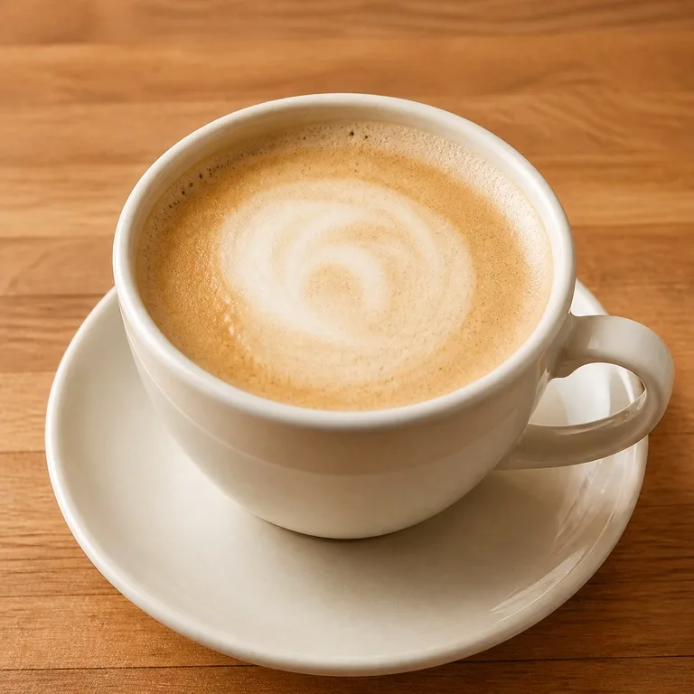 ชอทางวานิลลาลาเต้กาแฟ