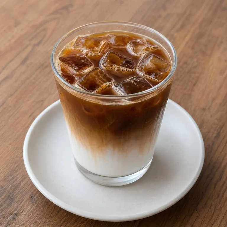 코코넛라떼아이스커피