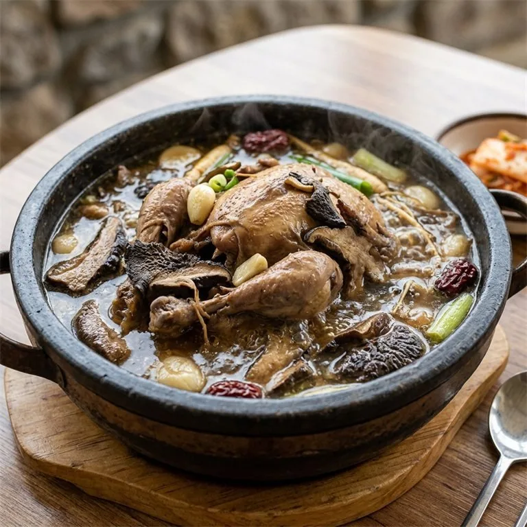 ซุปไก่เผ็ดเห็ดนึงอี