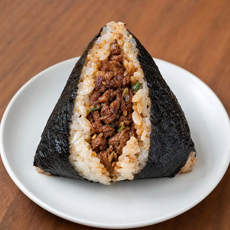 숯불갈비삼각김밥