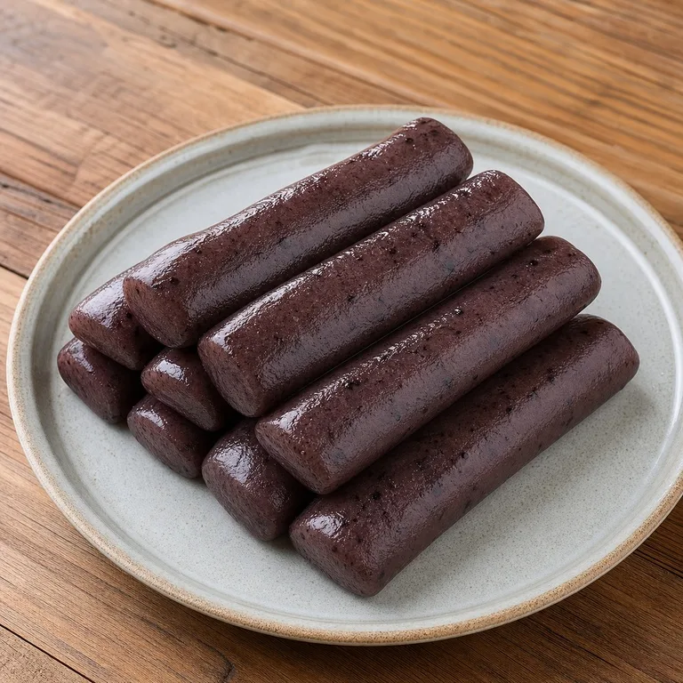 흑미가래떡