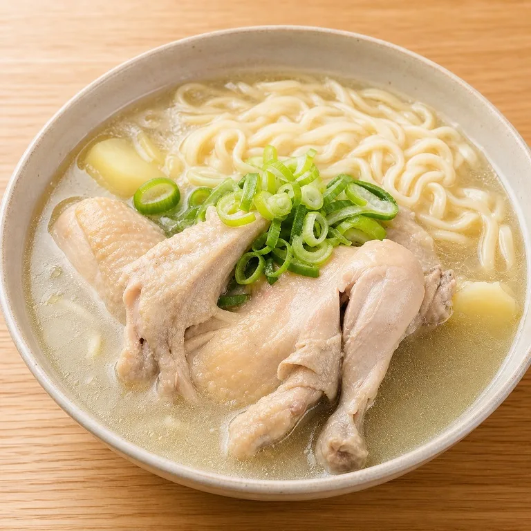 간편조리세트닭한마리와칼국수