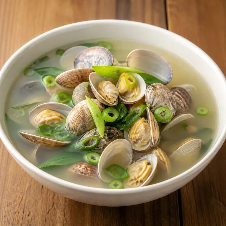 바지락조개국