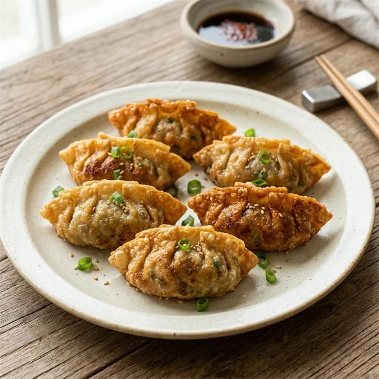 鶏皮餃子