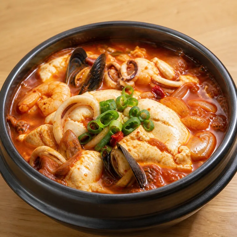 간편조리세트해물짬뽕순두부순두부찌개