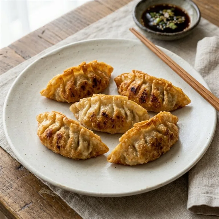 鶏皮餃子