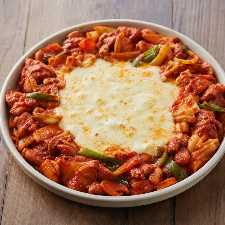 간편조리세트모짜렐라치즈닭갈비닭볶음