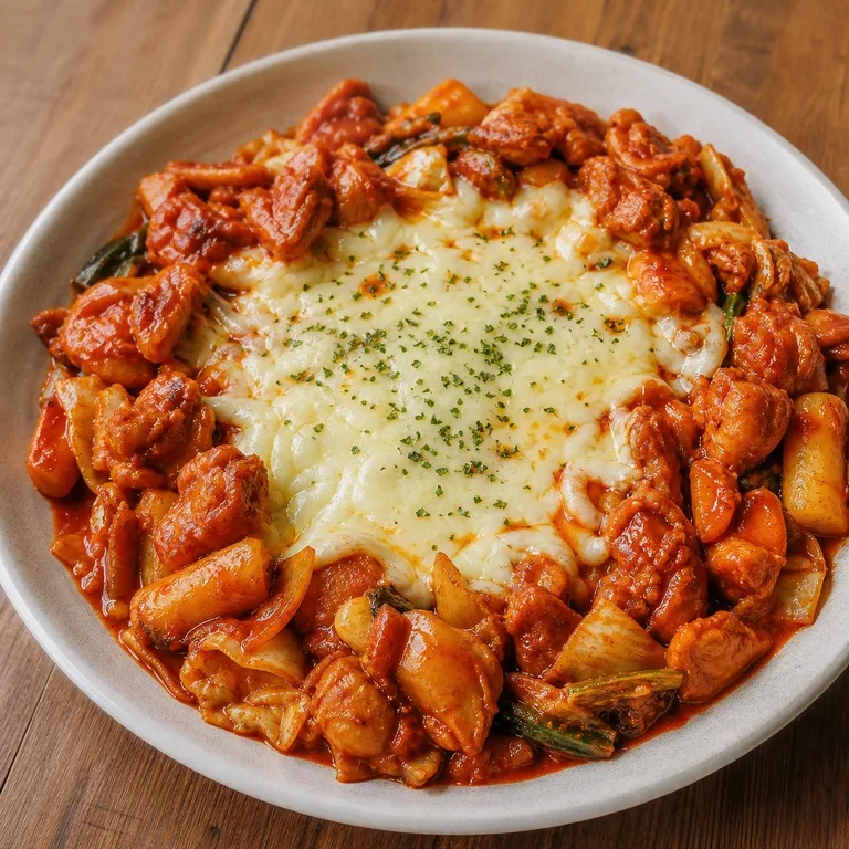 간편조리세트치즈품은닭갈비닭볶음