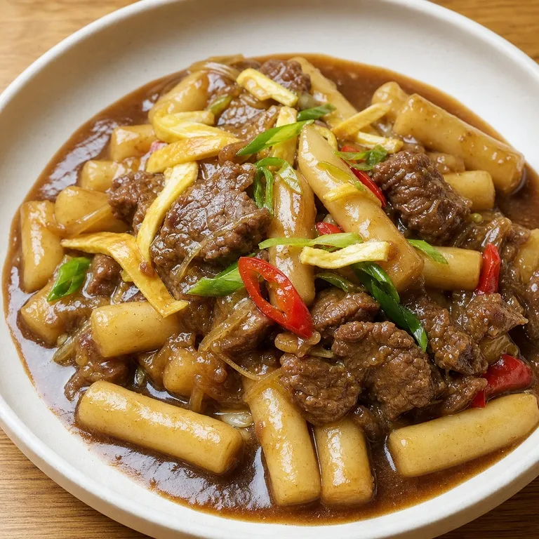 간편조리세트달콤짭짤궁중식떡볶이