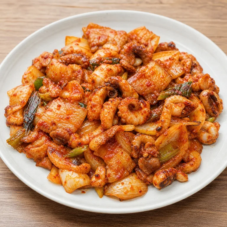 주꾸미삼겹살