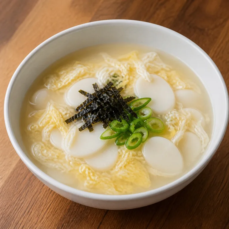 달걀떡국