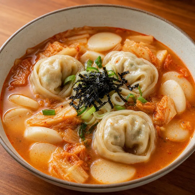 김치만두떡만두국