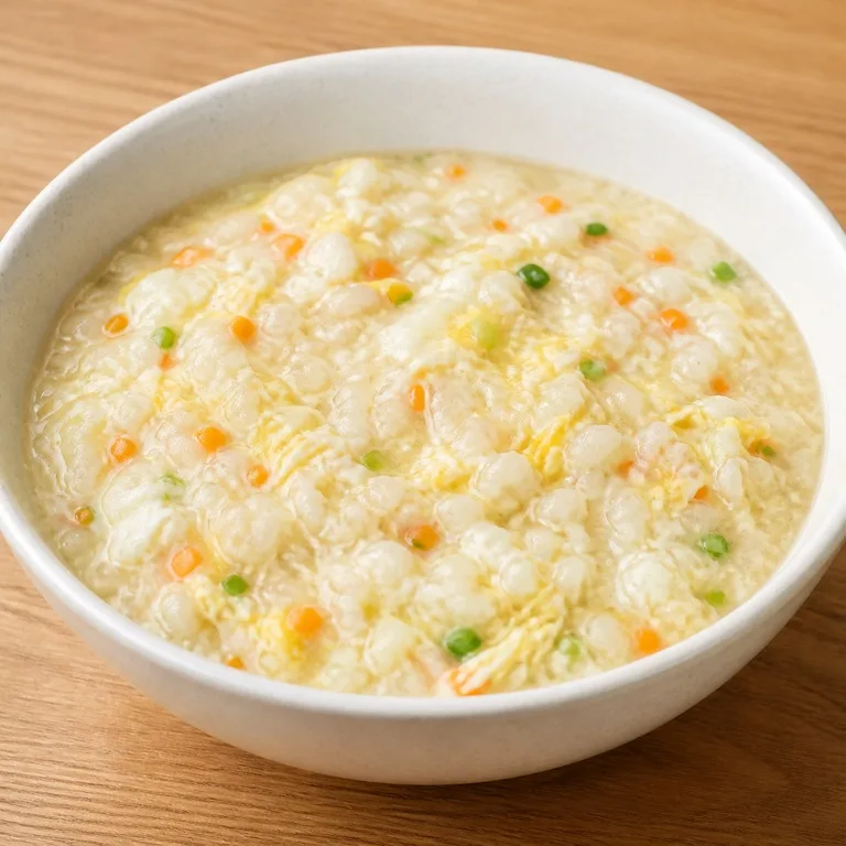 달걀채소죽