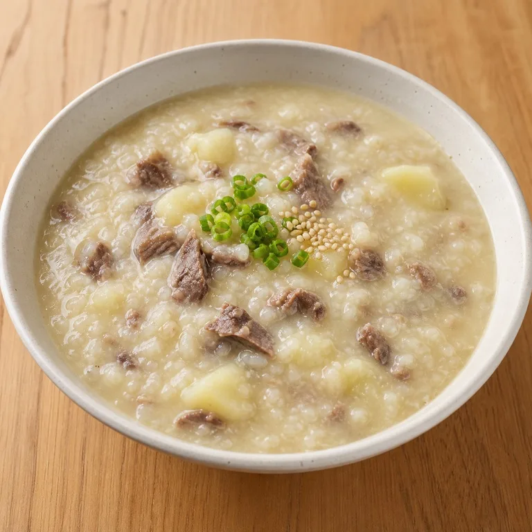 소고기감자죽