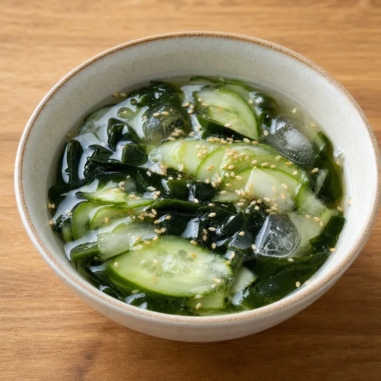 오이미역냉국