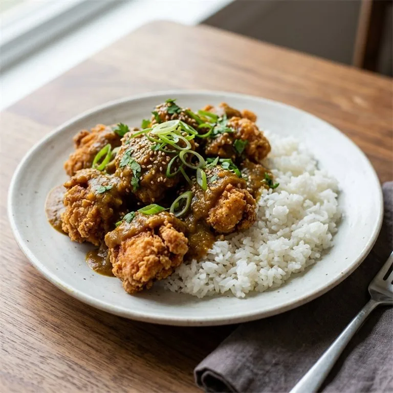 唐揚げカレー
