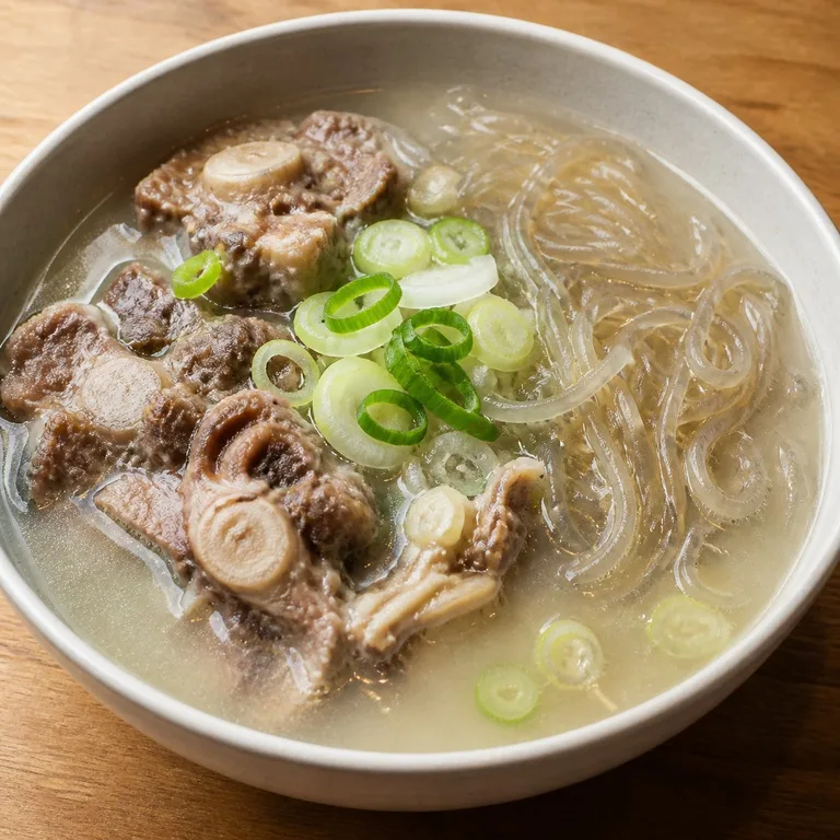 당면꼬리곰탕
