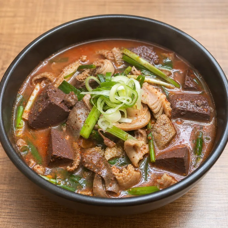 내장선짓국