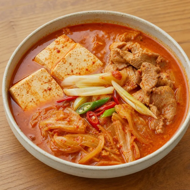 돼지고기두부김치찌개