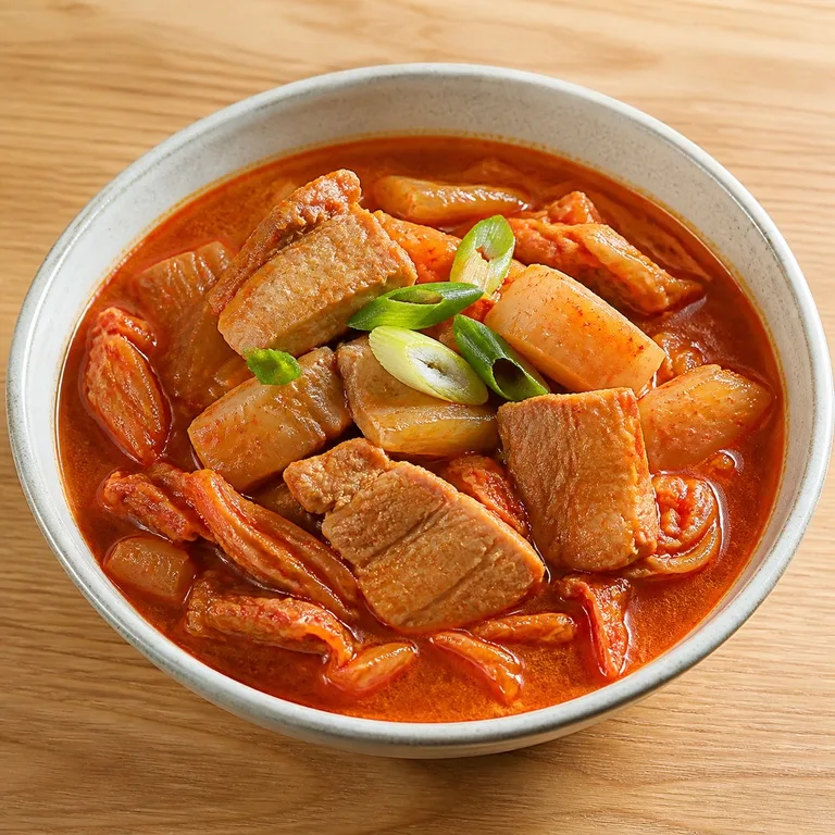 삼겹살김치찌개