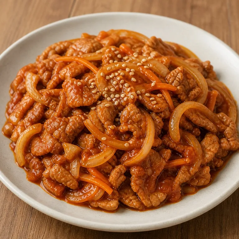 케찹돼지고기볶음