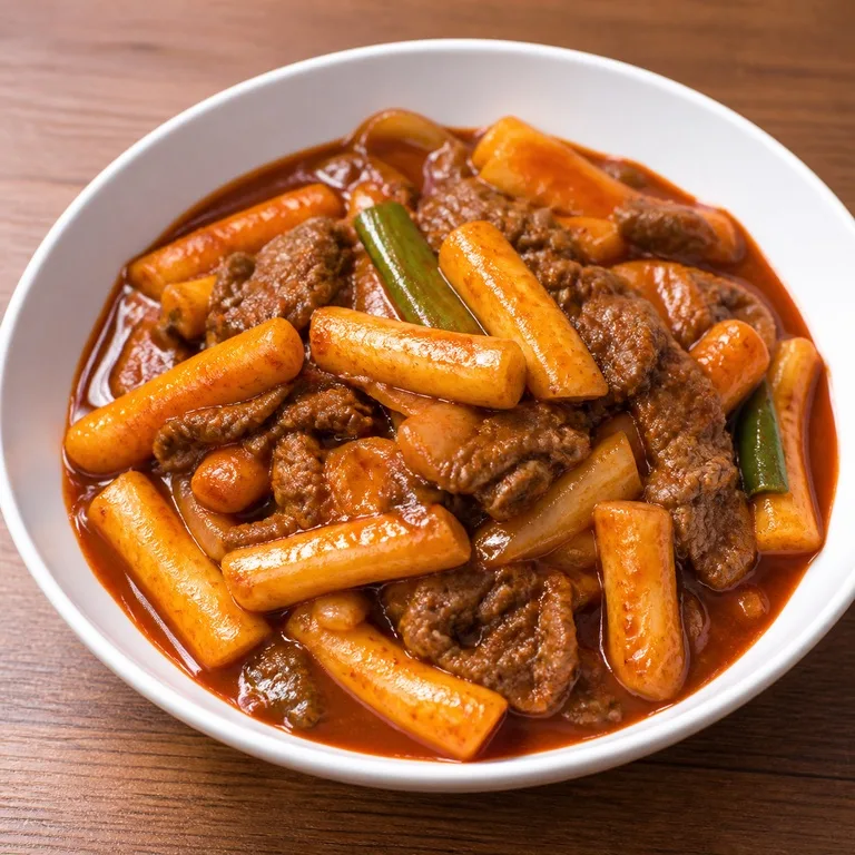 소고기떡볶이