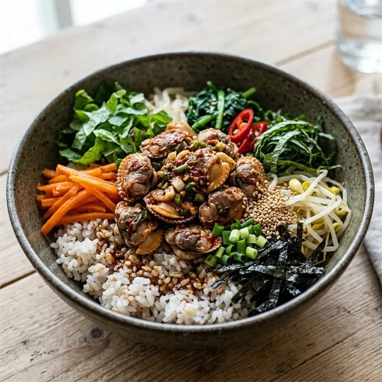 泥蚶拌飯